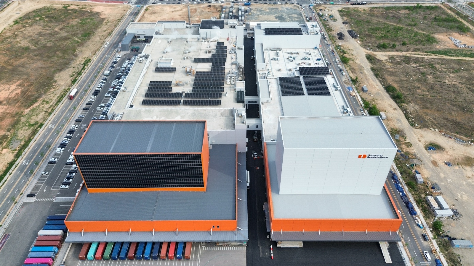 6865dee79aadcd3148fc36ff_Samyang-Foods-Miryang-2nd-Plant-Completed-drone